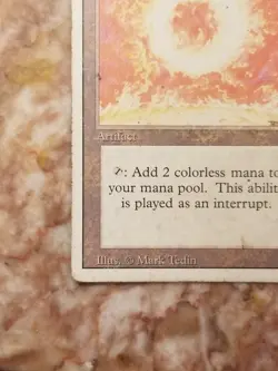 🔥 RARE ARTIFACT Sol Ring! 🔥 MTG Revised Edition Vintage Card / LP - Image 5