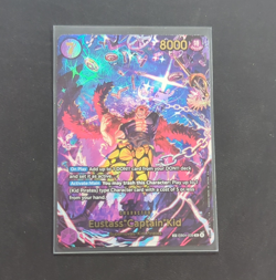 Bandai One Piece Card Game Eustass "Captain" Kid EB04-039 SP Holo 8000 - Image 1