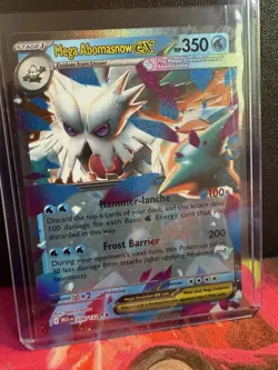Pokemon TCG Mega Abomasnow EX 036/132 Mega Evolution Double Rare NM Card - Image 1