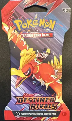 Pokemon Cards -Scarlet & Violet: Destined Rivals SLEEVED BOOSTER PACK [10 Cards] - Image 1