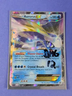 Aurorus EX - XY102 - Ultra Rare Promo XY Promos - Pokemon Card - DMG - Image 3