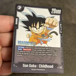 Dragon Ball TCG Fusion World Promo Cards Son Goku: Childhood FP-049 Foil English - Image 2