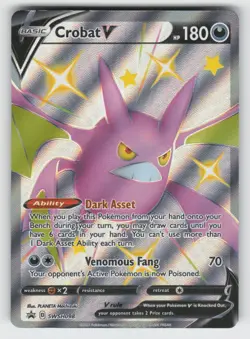 Crobat V SWSH098 NM Holo SWSD SWSH: Sword & Shield Promo Cards 03 - Image 1