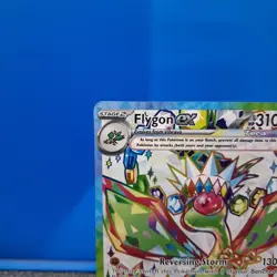 Pokemon TCG Flygon EX Holo Ultra Rare Surging Sparks NM Card 222/191 - Image 2