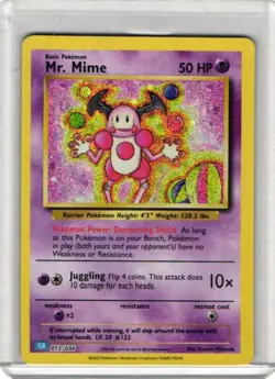 Mr. Mime 013/034 Trading Card Game Classic Classic Collection Holo NM - Image 1