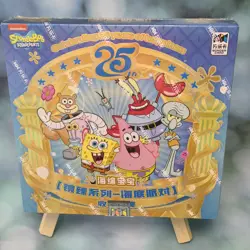 SpongeBob SquarePants 25th Anniversary Sealed Collection Cards Box Gifts - Image 1