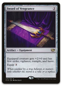 Sword of Vengeance #276 (LP) Commander 2014 C14 Magic MTG - Image 1