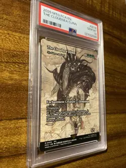 MTG✨THE CLOUDSEA DJINN (Nyxbloom Ancient)✨FCA Final Fantasy MYTHIC PSA 10 Amano - Image 3
