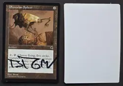 Signed MTG Magic Brom Artist Proof _ Tempest _ PHYREXIAN SPLICER _ VHTF 1/50! - Image 1