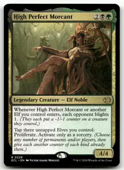 High Perfect Morcant #229 (NM) Lorwyn Eclipsed ECL Magic MTG - Image 1