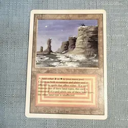MTG Plateau Revised Edition – Dual Land – Lightly Played LP – Vintage 1994 - Image 1