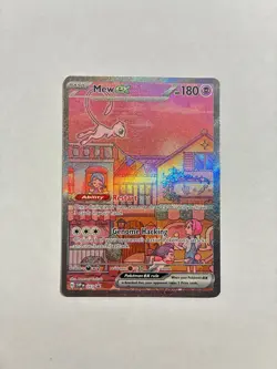 Pokemon TCG Mew EX 053 Scarlet & Violet 151 UPC Promo English - Image 1