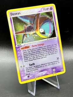 Deoxys (Speed Forme) 2/106 Holo Pokemon EX Emerald 2005 Vintage LP/NM - Image 1