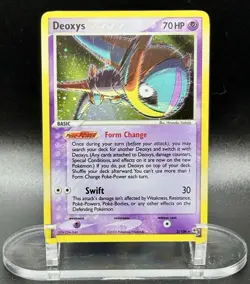 Deoxys (Speed Forme) 2/106 Holo Pokemon EX Emerald 2005 Vintage LP/NM - Image 2