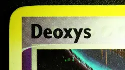 Deoxys (Speed Forme) 2/106 Holo Pokemon EX Emerald 2005 Vintage LP/NM - Image 4