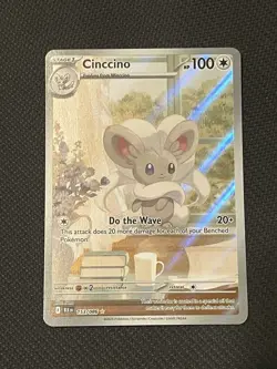 Pokemon TCG Black Bolt 153/086 Cincinno Illustration Rare - NM - Image 1
