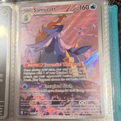 Samurott Holo 107/086 Sv: White Flare 160 HP English Pokemon TCG - Image 1