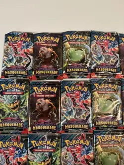 Twilight Masquerade Booster Pack LOT OF 15 | NEW SEALED | POKEMON - Image 3