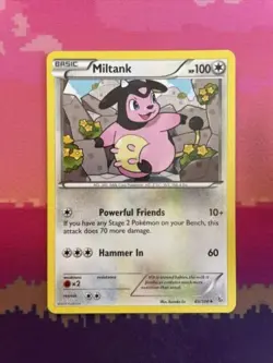 Pokemon Card Miltank Flashfire Uncommon 83/106 Near Mint - Image 1