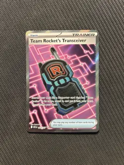 Pokemon TCG Team Rocket's Transceiver 263/217! NM Condition! See Description! - Image 1