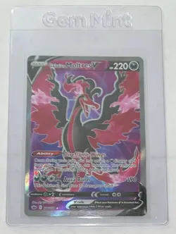 Galarian Moltres V 176/198 - Chilling Reign Pokemon - Image 2
