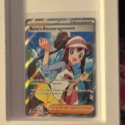 The Pokemon Company Rosa's Encouragement 114/088 Ultra Rare Holo - Image 1