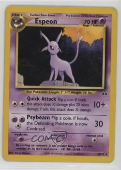 Espeon Pokemon Neo Discovery #20 2001 - Image 1