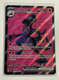 Salazzle ex 101/088 ME03: Perfect Order Holo Mega Evolutions Pokemon Card - Image 1