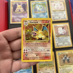 Base Set 2 130/130 100% Complete 2000 Set Charizard Pokemon WOTC [MP-DMG] - Image 4