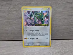 Pokemon Rayquaza STAMPED Reverse Holo 9/106 2005 EX Emerald - Image 1