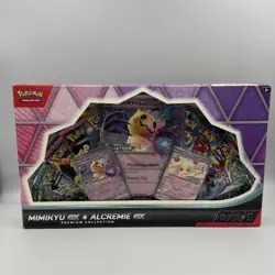 Pokemon TCG Mimikyu ex & Alcremie ex Premium Collection - Image 1