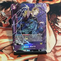 OP08-074 Black Maria Two Legends One Piece Card Game Alternate Art - Image 1