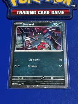 Pokemon TCG Sneasel 020 Black Star Promo - Cosmos Holo - Image 1