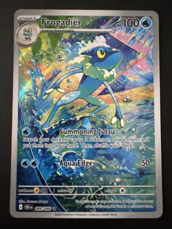 Frogadier 89/86 IR Chaos Rising Pokemon TCG Illustration Rare - Image 1