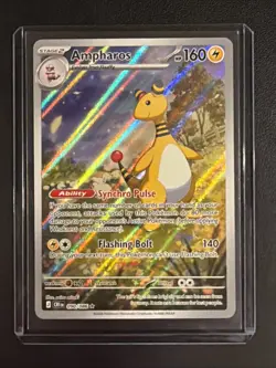 Ampharos 090/086 Illustration Rare Pokemon TCG: Chaos Rising - English NM - Image 1