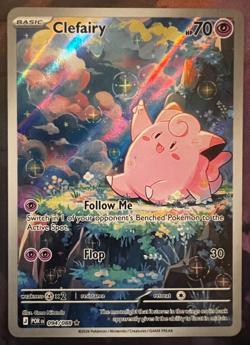 2026 Pokemon Perfect Order Clefairy Illustration Rare #094/088 Pristine Quality - Image 1