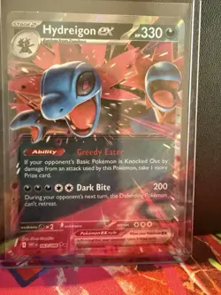 Pokemon TCG Hydreigon EX Full Art Ultra Rare Holo 067/086 Near Mint - Image 1
