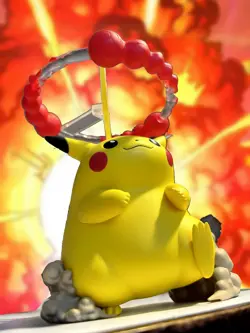 Pikachu VMAX Figure Pokemon Celebrations 25th Anniversary Premium FIGURE ONLY - Image 1