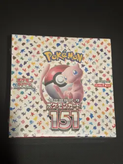 Japanese Pokemon TCG: 151 Booster Box - Shrink Wrap Sealed, Authentic, US Seller 4521329346038 - Image 1