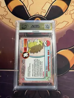 2000 TOPPS CHROME POKEMON T.V. #28 SANDSLASH AGS Graded Gem Mint 10 - Image 2