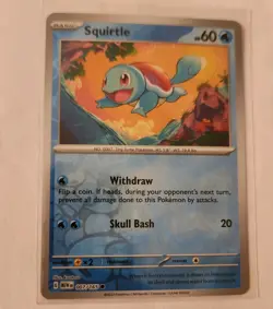 Squirtle - 007/165 Reverse Holo 151 Pokemon - Image 2