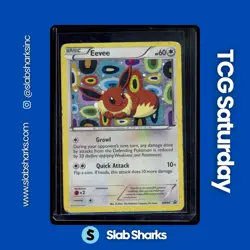 2013 POKEMON BW BLACK STAR PROMO SYLVEON COLLECTION #BW94 EEVEE - Image 1