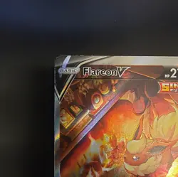 Pokemon Flareon V SWSH179 PROMO - Full Art Holo - sword and shield - Image 2