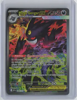 Pokemon TCG ME2.5 Ascended Heroes Mega Gengar ex 284/217 SIR Holo NM - Image 1
