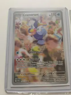 Pokemon Cramorant Illustration Rare/Full Art/Sealed Promo Holo Cards - Image 2