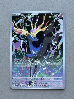 Xerneas 091/086 Holo Illustration Rare Pokemon ME04: Chaos Rising - NM - Image 1