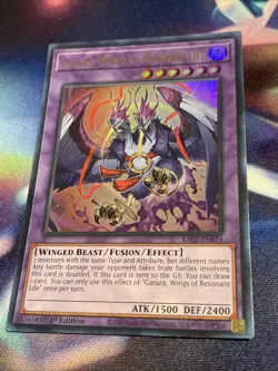 Yu-Gi-Oh! TCG Garura, Wings of Resonant Life RA02-EN024 Ultra Rare NM/M - Image 2