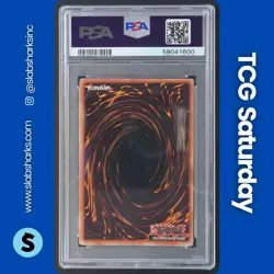 2003 YU-GI-OH! #BPT-009 BLUE-EYES WHITE DRAGON BOOSTER PACK TIN PSA 7 - Image 2