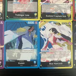 18 x One Piece TCG Leader cards - Monkey D Luffy, Boa Hancock, Sabo, Ace & more - Image 5