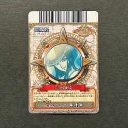 M439 Nico Robin SR Holo Japanese One Piece Berry Match Carddass Card - Image 3